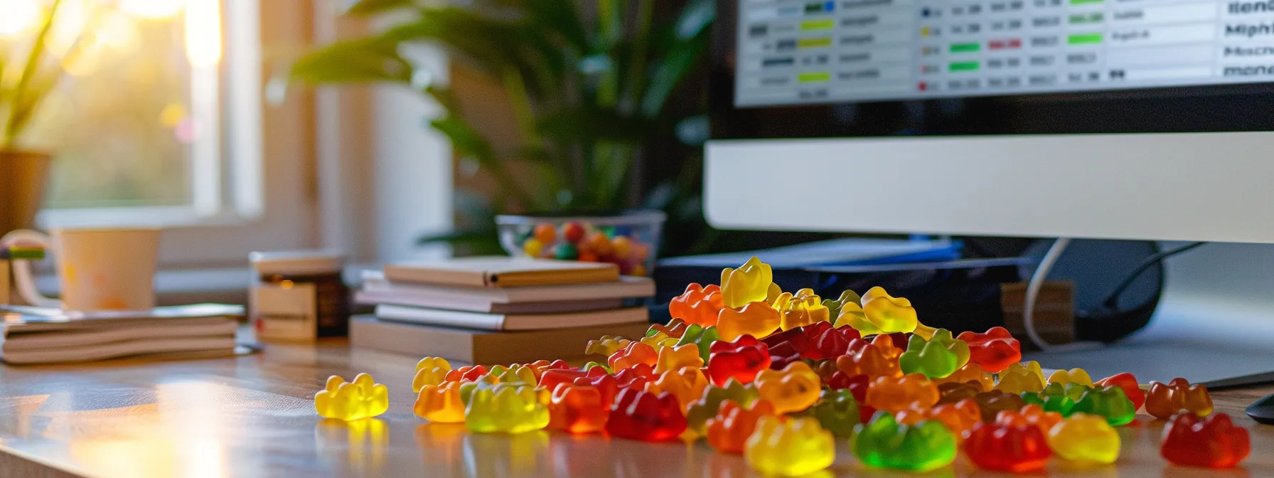 THC Edible Dosage Chart for Gummies